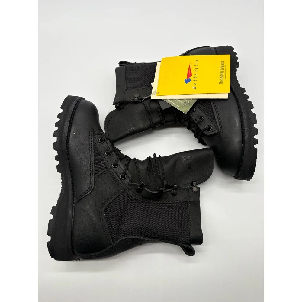 Belleville Combat Boots Unisex 5.5 W Black New Gore-Tex Infantry ICB Military